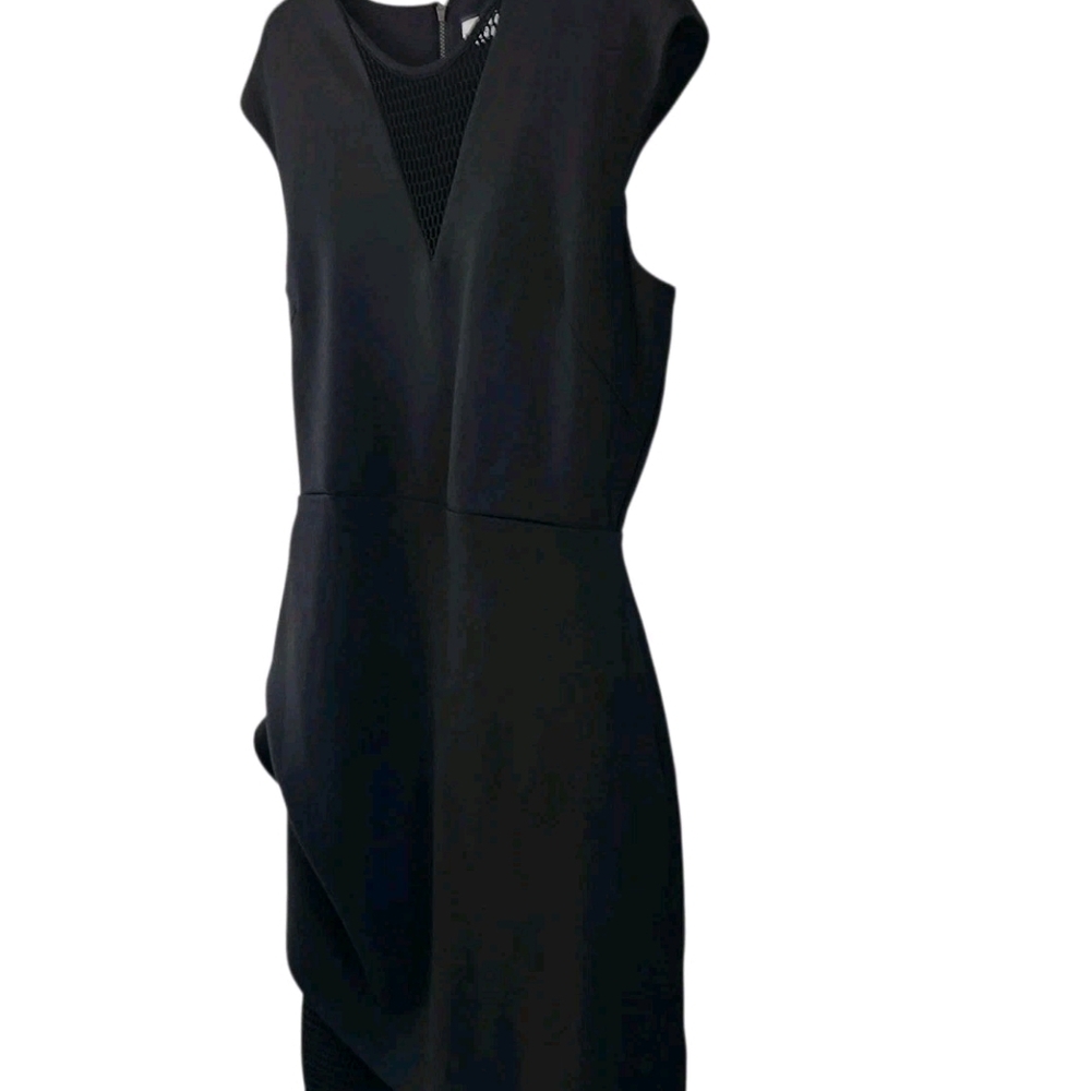 Elizabeth & Clarke The James Dress Unstainable Black Womens Size 10 New NWT - Picture 4 of 11